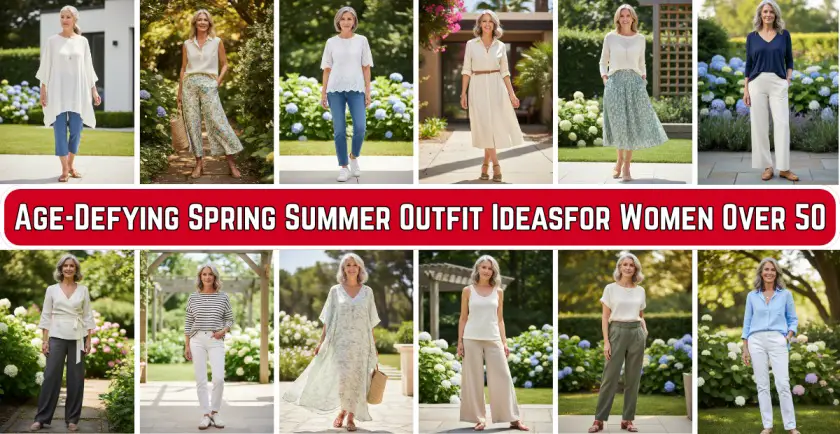 Age-Defying Spring Summer Outfit Ideas for Women Over 50