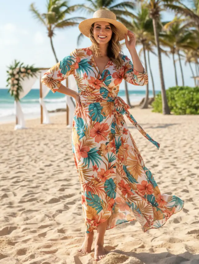 Mexico Beach Wedding Guest Dress Ideas