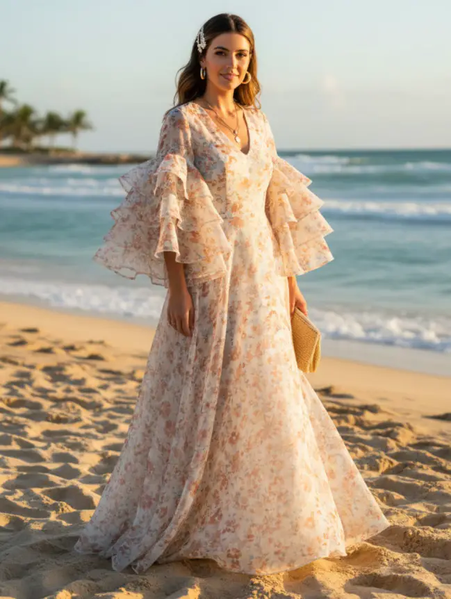 Mexico Beach Wedding Guest Dress Ideas