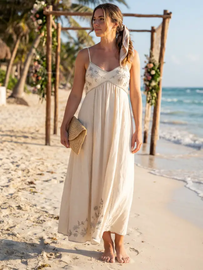 Mexico Beach Wedding Guest Dress Ideas