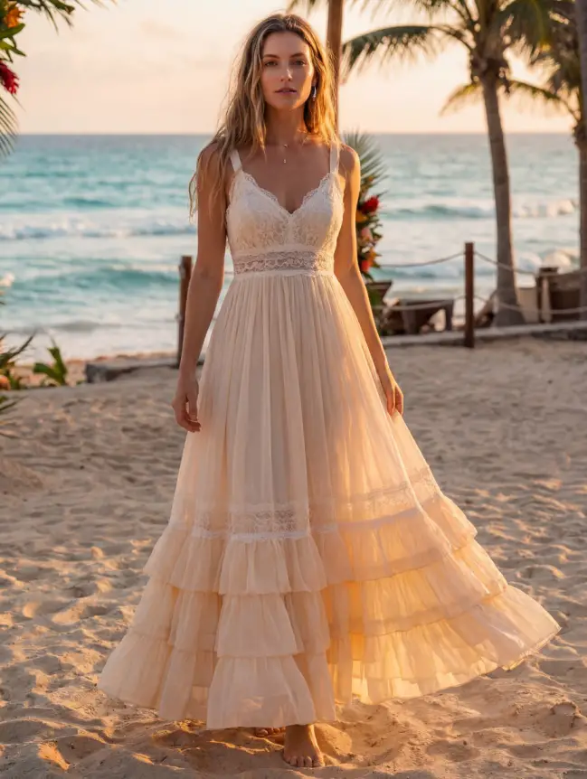 Mexico Beach Wedding Guest Dress Ideas