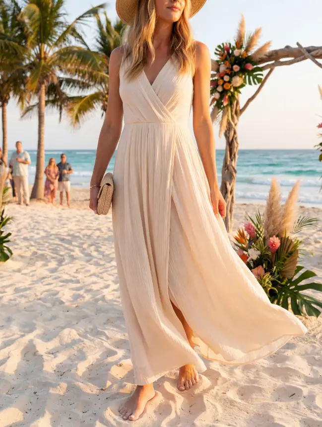 Mexico Beach Wedding Guest Dress Ideas