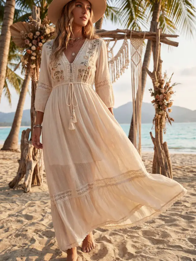 Mexico Beach Wedding Guest Dress Ideas