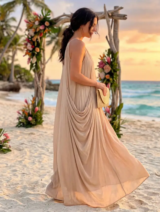 Mexico Beach Wedding Guest Dress Ideas