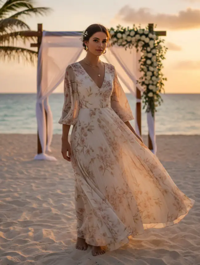 Mexico Beach Wedding Guest Dress Ideas
