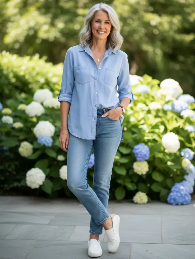 Spring Summer Outfit Ideas for Women Over 50
