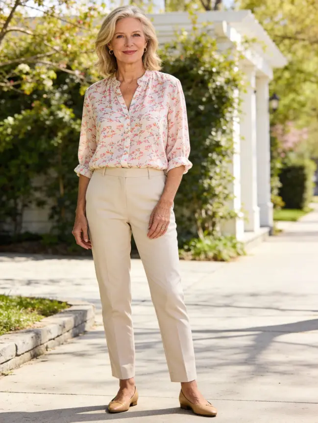 Spring Summer Outfit Ideas for Women Over 50