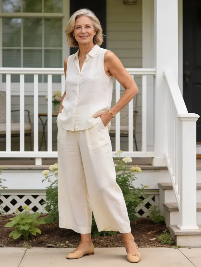 Spring Summer Outfit Ideas for Women Over 50