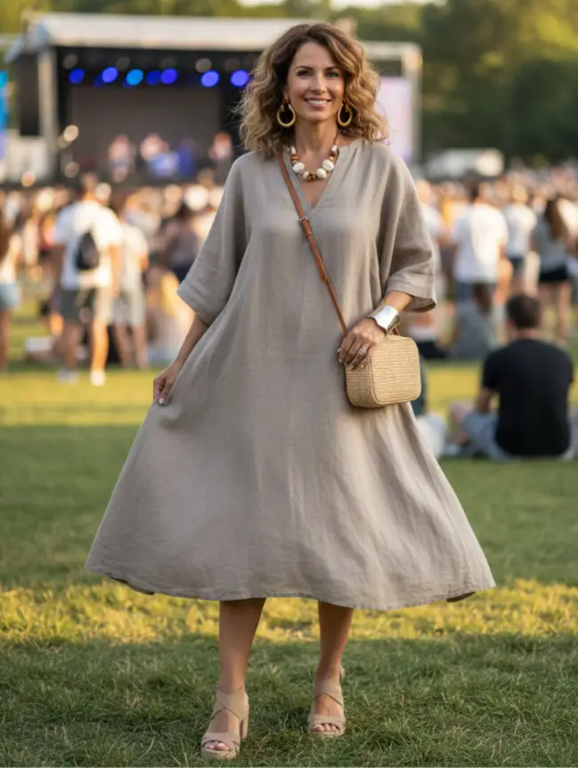 Summer Concert Outfit Ideas for Women Over 40