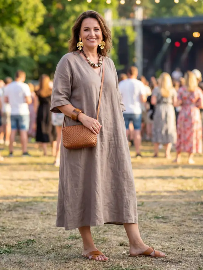 Summer Concert Outfit Ideas for Women Over 40