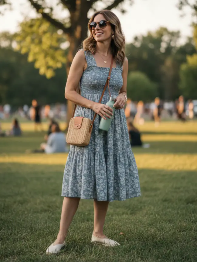 Summer Concert Outfit Ideas for Women Over 40