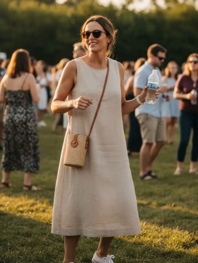Summer Concert Outfit Ideas for Women Over 40