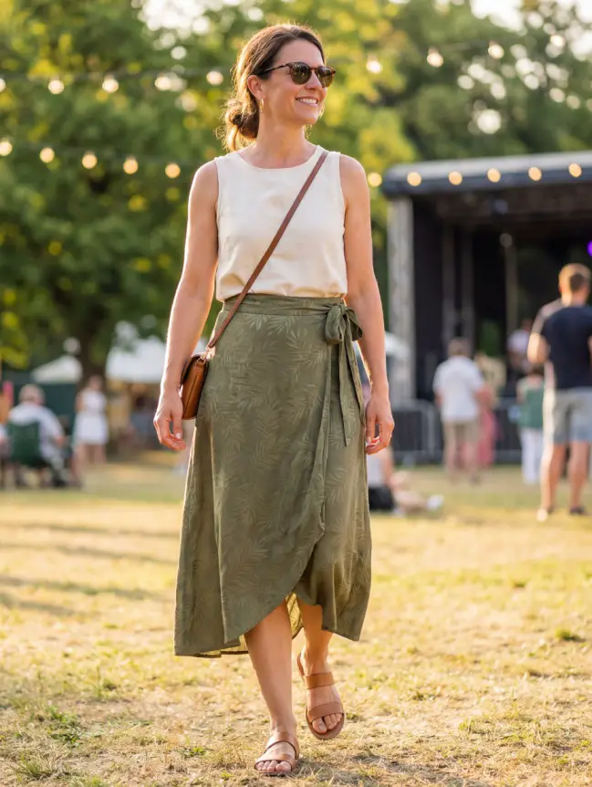 Summer Concert Outfit Ideas for Women Over 40