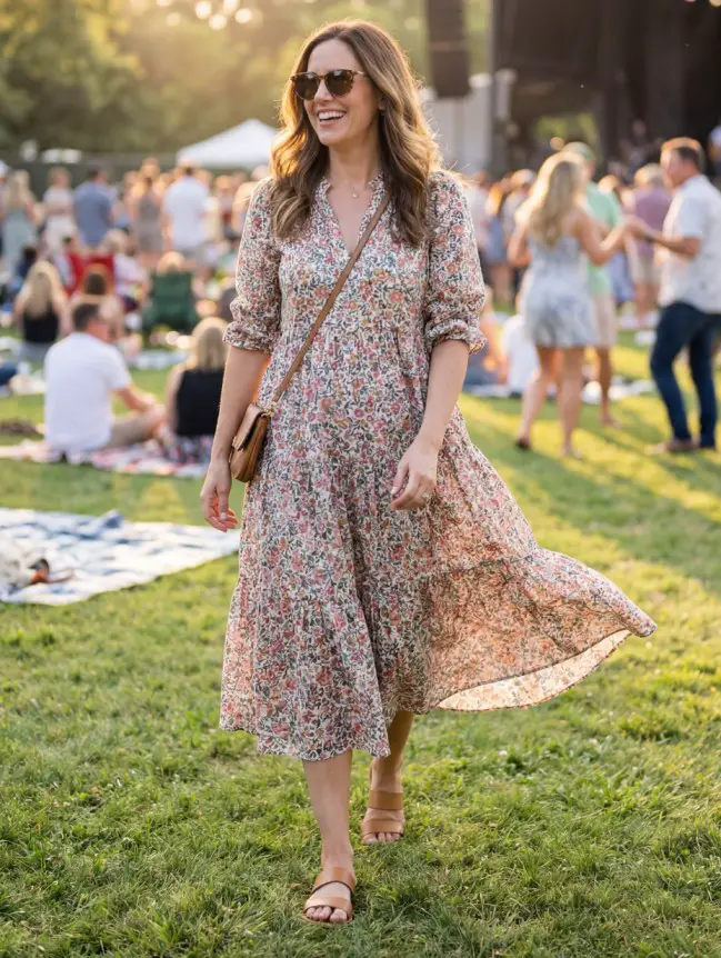 Summer Concert Outfit Ideas for Women Over 40