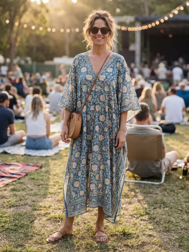 Summer Concert Outfit Ideas for Women Over 40