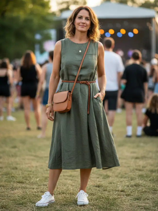 Summer Concert Outfit Ideas for Women Over 40