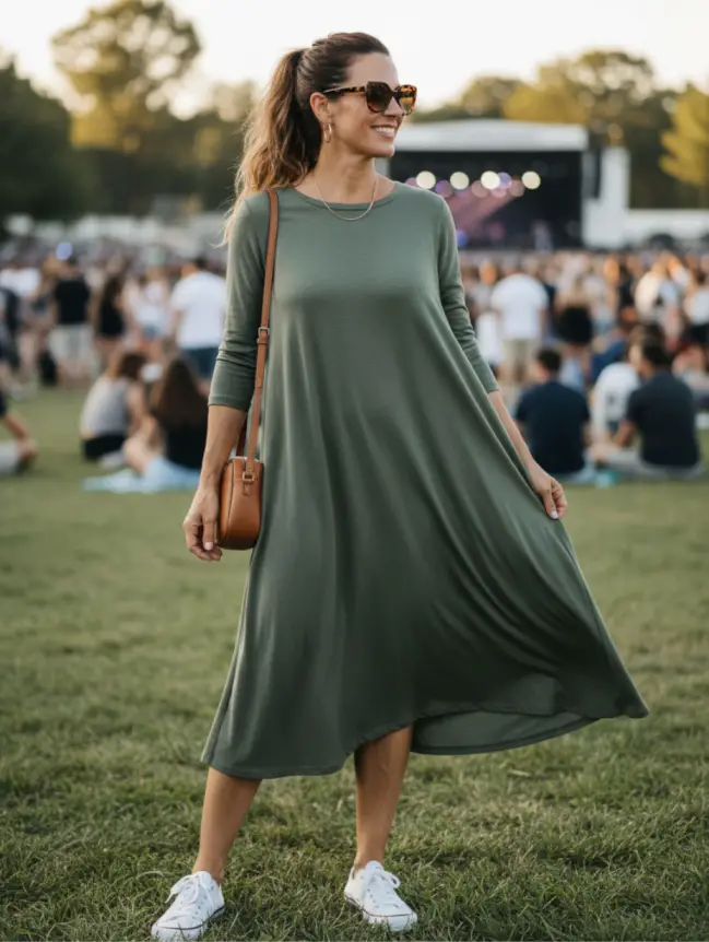Summer Concert Outfit Ideas for Women Over 40