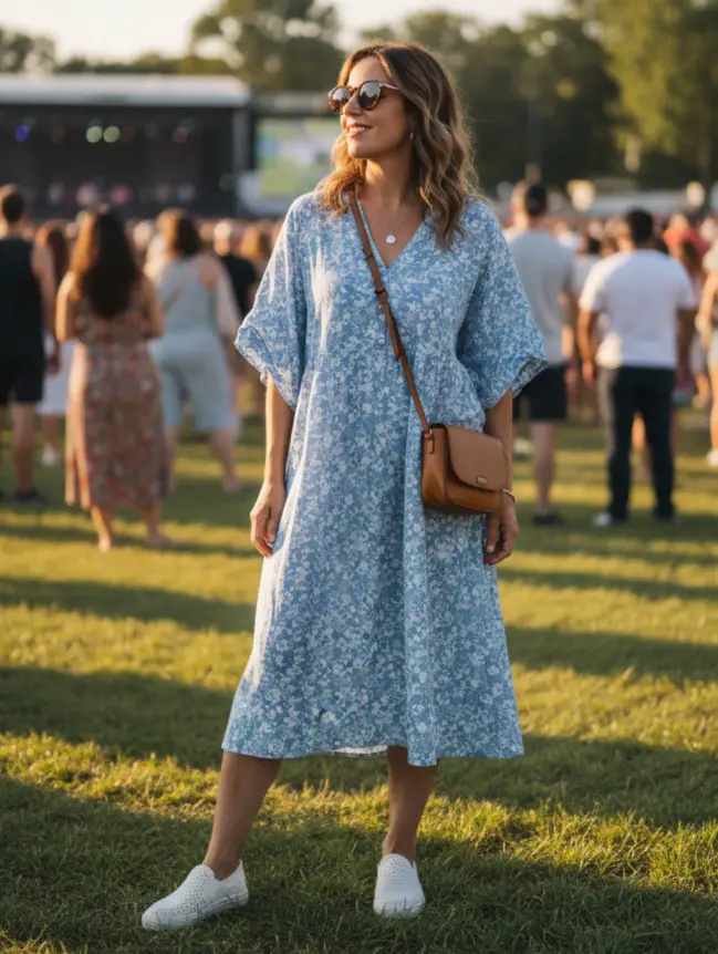 Summer Concert Outfit Ideas for Women Over 40