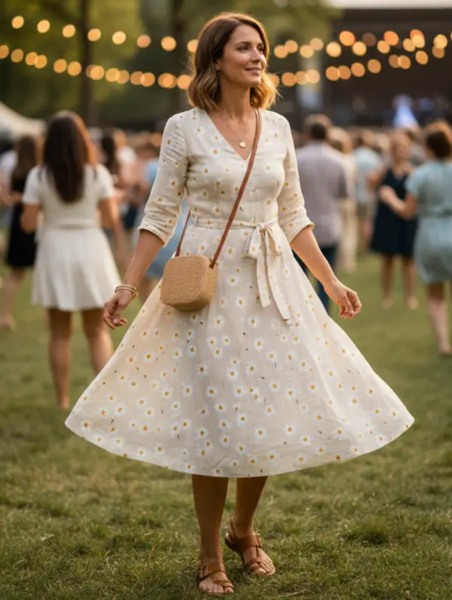 Summer Concert Outfit Ideas for Women Over 40