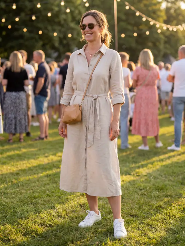 Summer Concert Outfit Ideas for Women Over 40