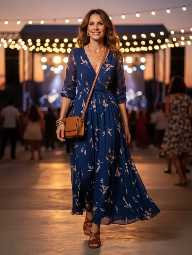 Summer Concert Outfit Ideas for Women Over 40