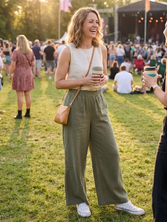 Summer Concert Outfit Ideas for Women Over 40