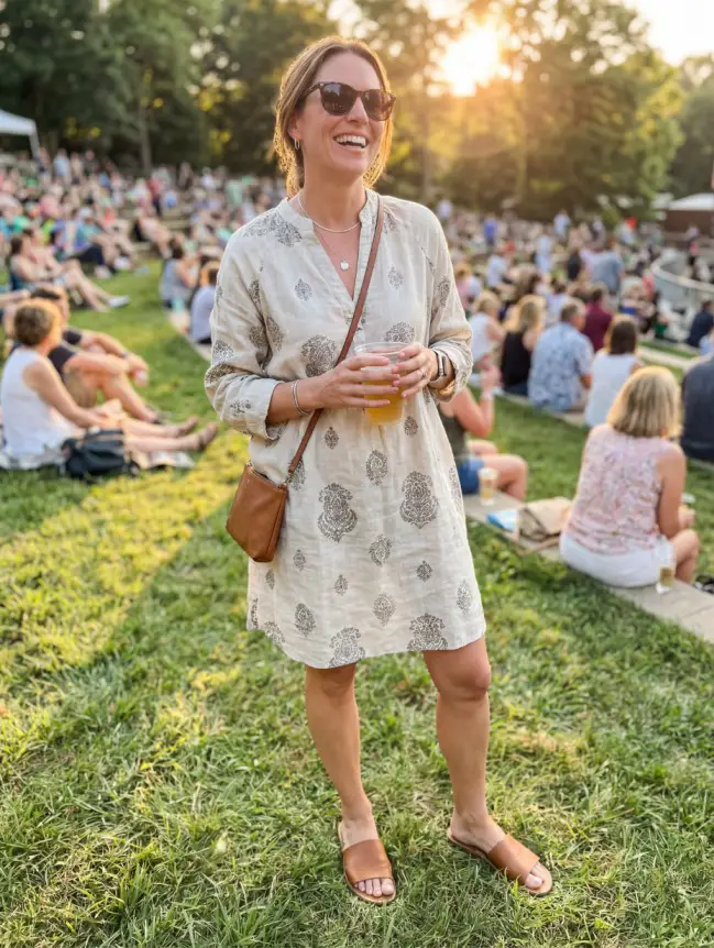 Summer Concert Outfit Ideas for Women Over 40