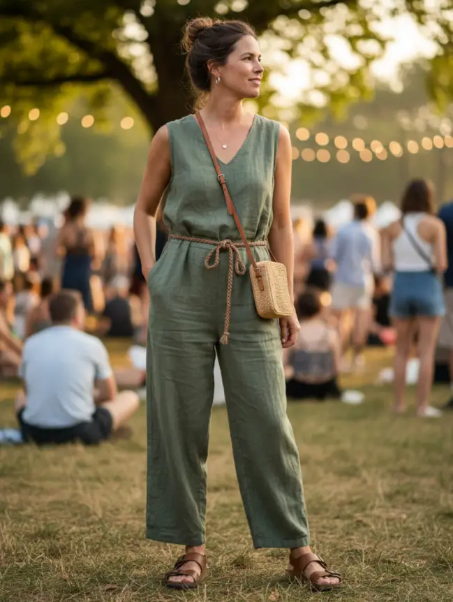 Summer Concert Outfit Ideas for Women Over 40