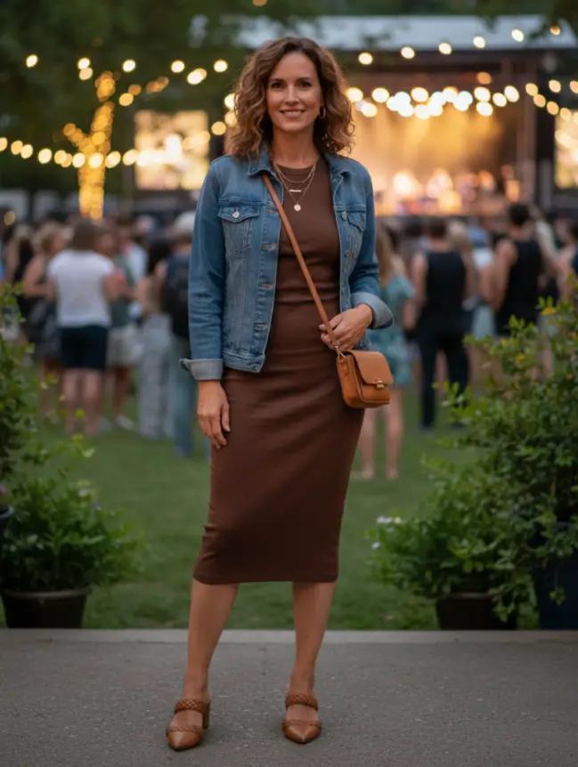 Summer Concert Outfit Ideas for Women Over 40