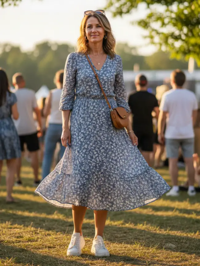 Summer Concert Outfit Ideas for Women Over 40