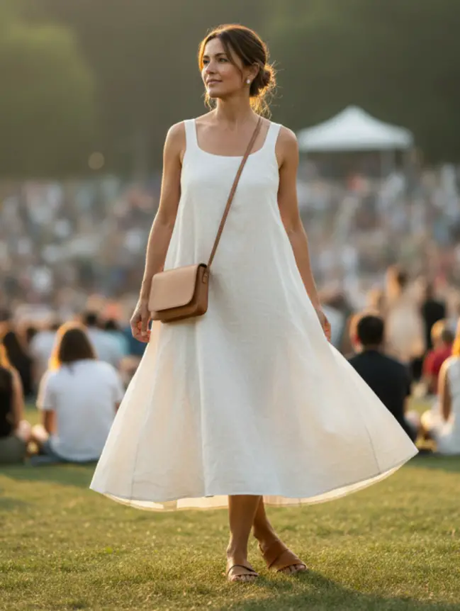 Summer Concert Outfit Ideas for Women Over 40