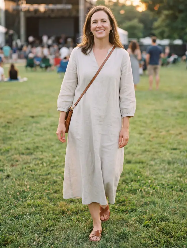 Summer Concert Outfit Ideas for Women Over 40