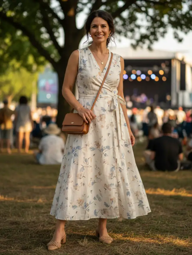 Summer Concert Outfit Ideas for Women Over 40
