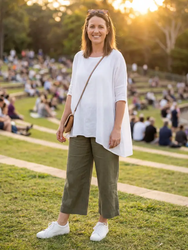 Summer Concert Outfit Ideas for Women Over 40