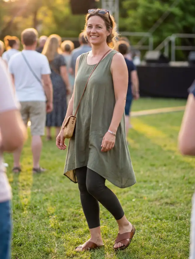 Summer Concert Outfit Ideas for Women Over 40