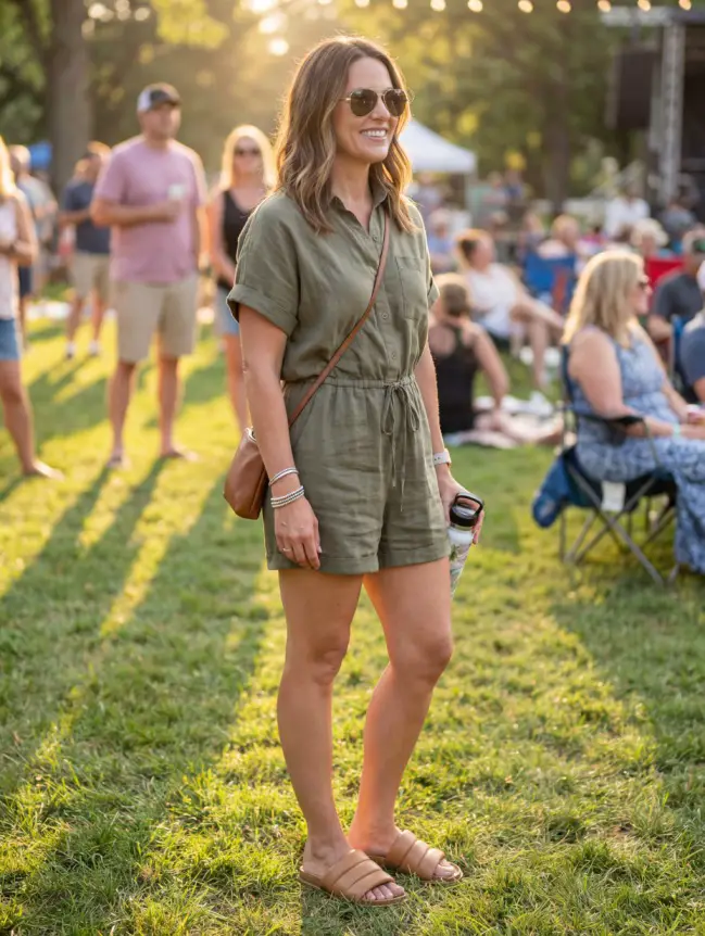 Summer Concert Outfit Ideas for Women Over 40