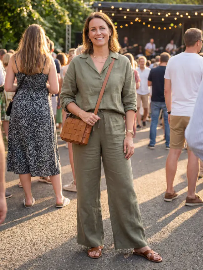 Summer Concert Outfit Ideas for Women Over 40