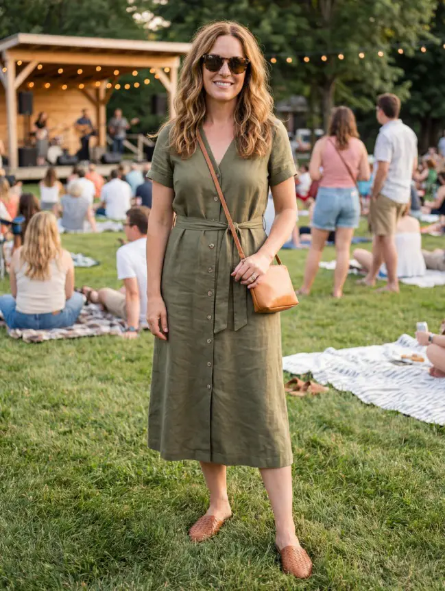 Summer Concert Outfit Ideas for Women Over 40
