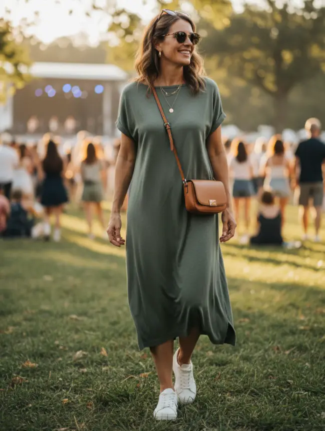Summer Concert Outfit Ideas for Women Over 40