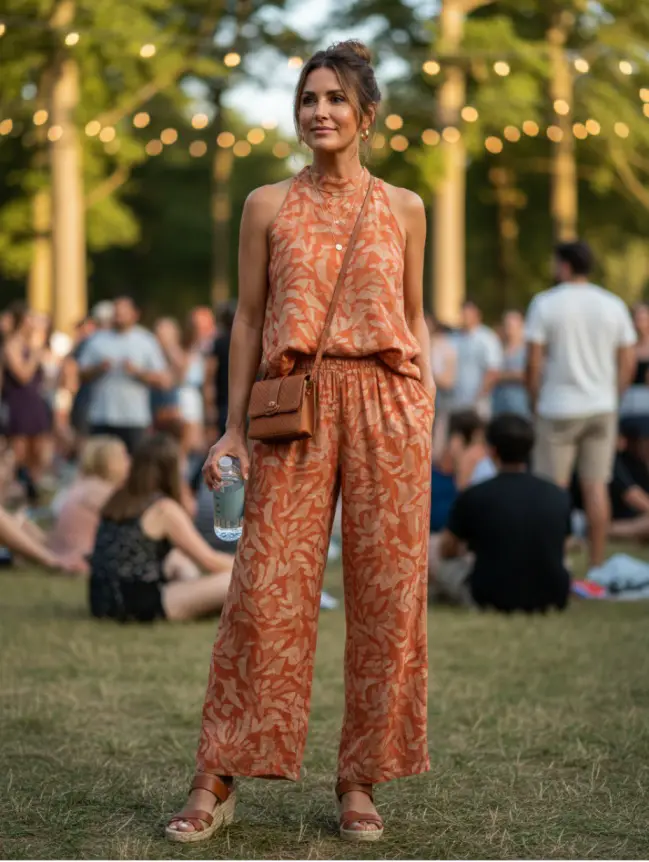 Summer Concert Outfit Ideas for Women Over 40