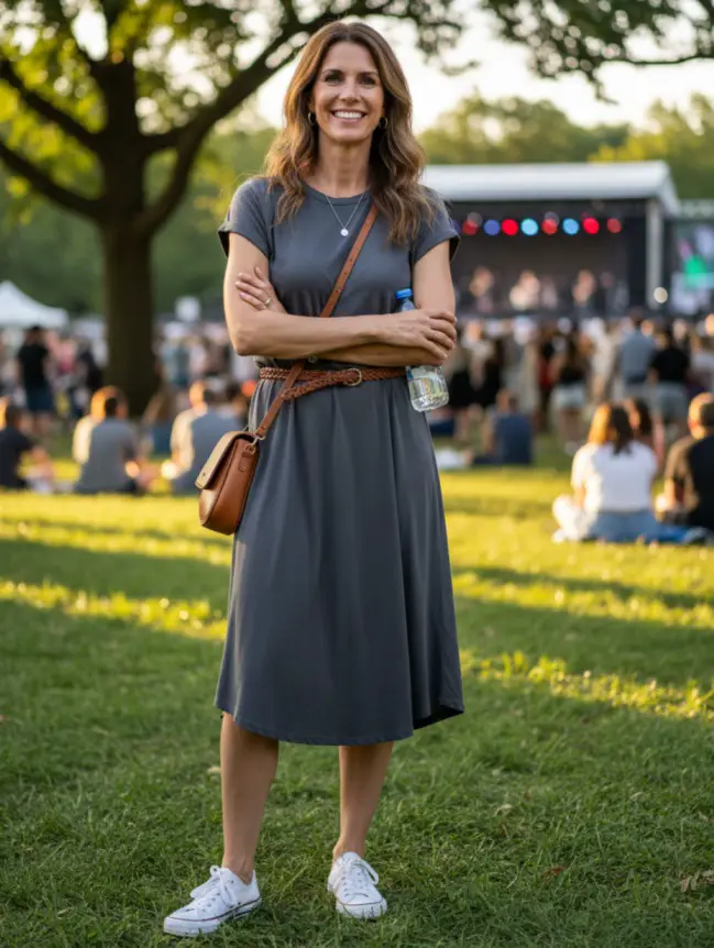 Summer Concert Outfit Ideas for Women Over 40