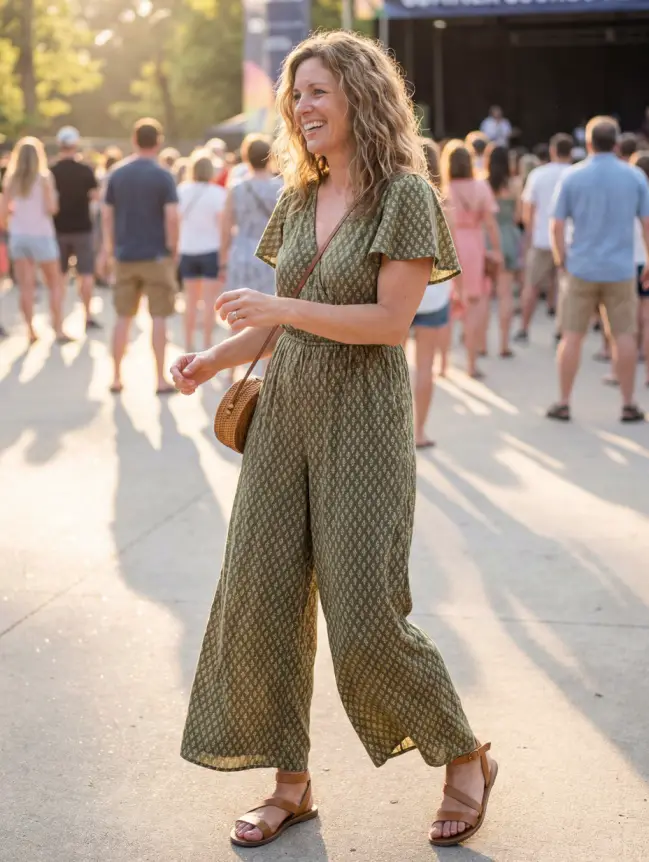 Summer Concert Outfit Ideas for Women Over 40