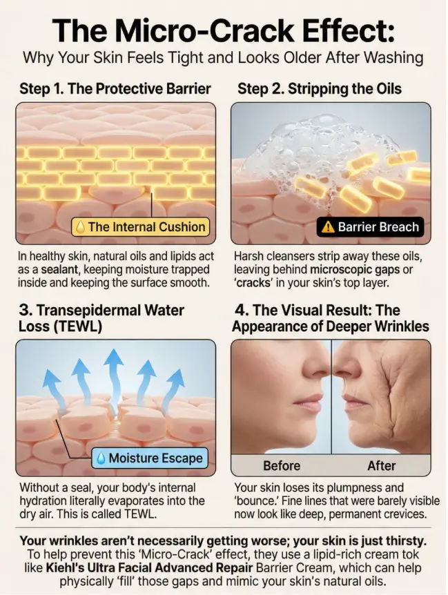 Ditch Foam Cleansers After 60 For This Moisture Secret