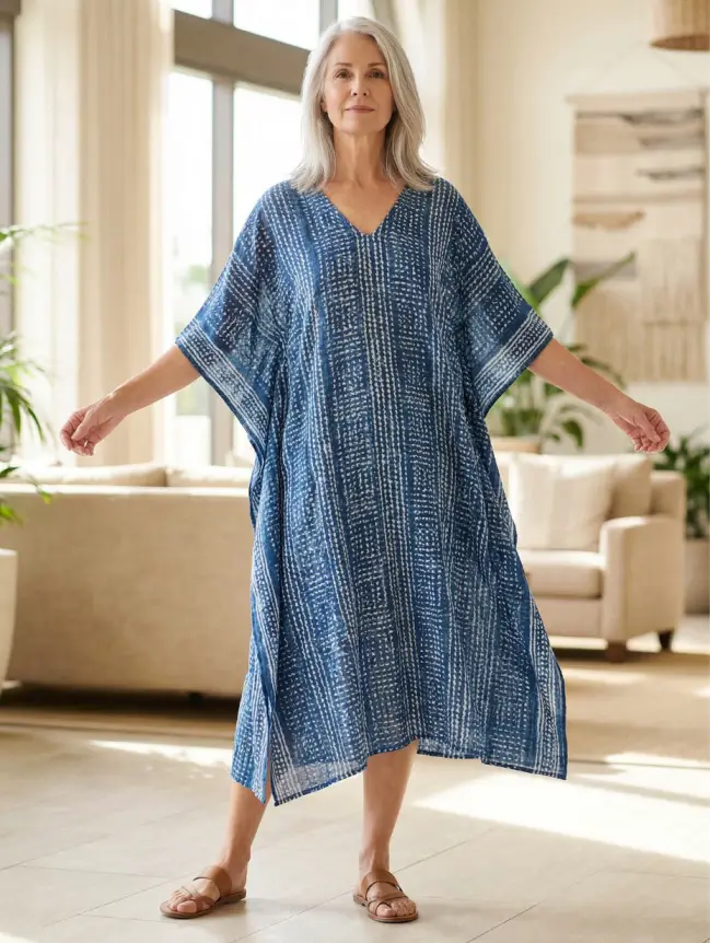 casual cotton summer dresses for women over 60