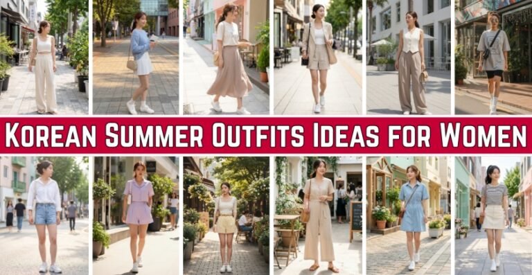 30 Korean Summer Outfits Ideas for Women to Try