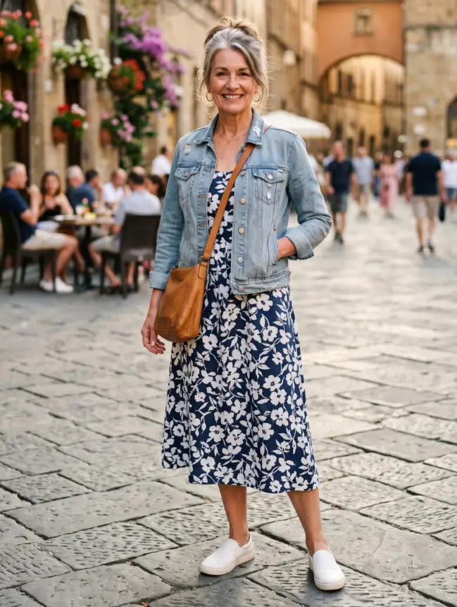 summer travel outfits for women over 60