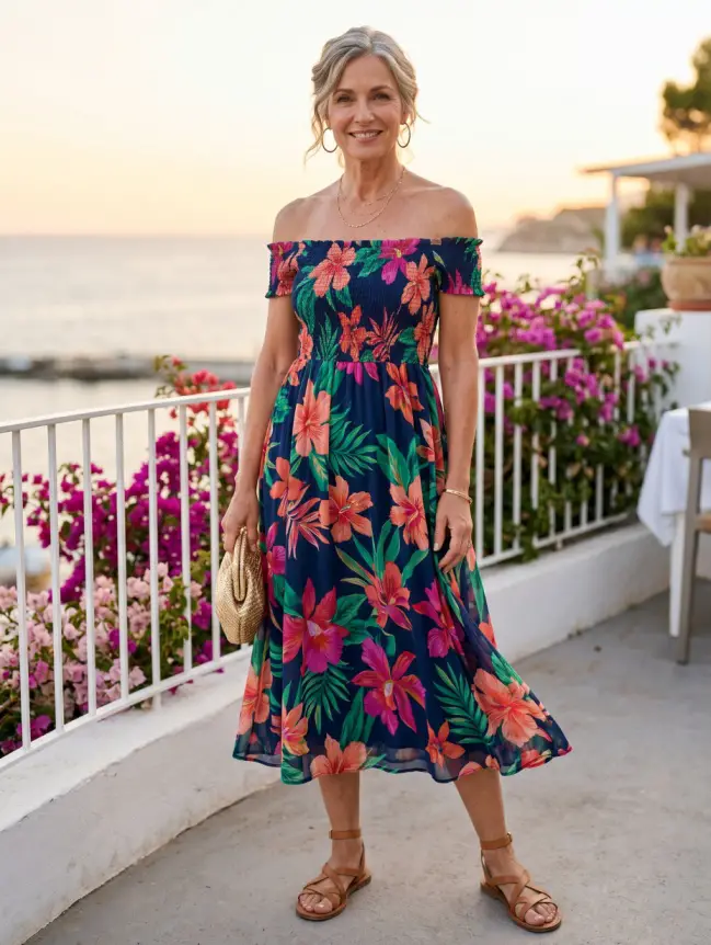 summer travel outfits for women over 60