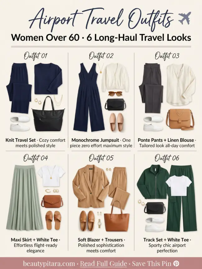 summer travel outfits for women over 60