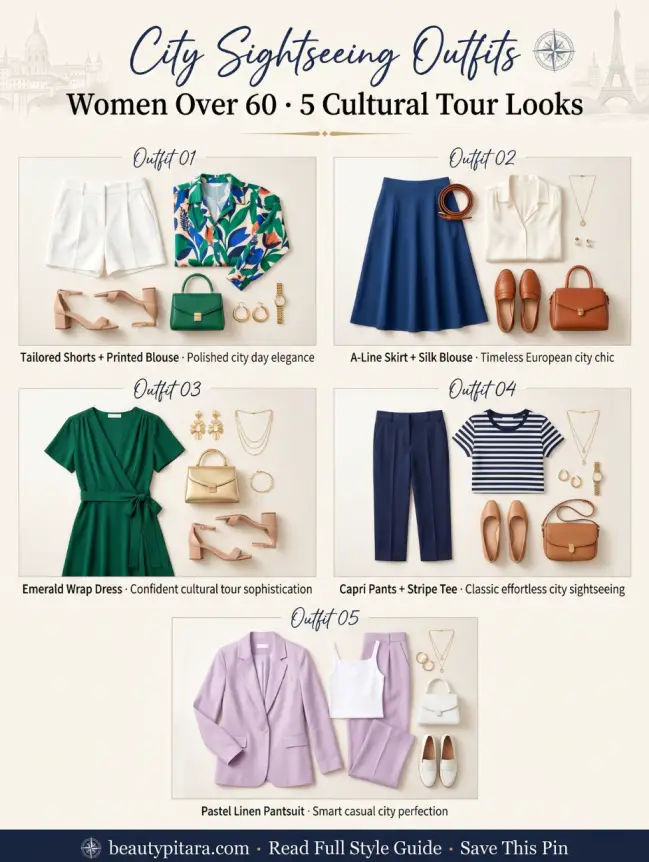 summer travel outfits for women over 60