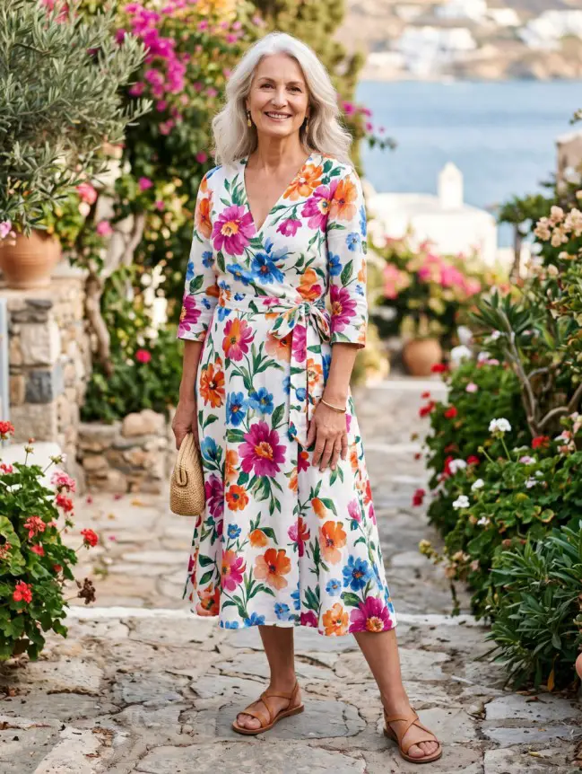 summer travel outfits for women over 60